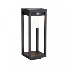 Paulmann 94573 Solar LED Lichtobjekt Solar Marisol Bewegungsmelder IP44 3000K 350lm Schwarz