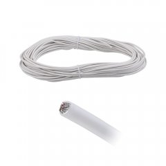 Paulmann 94591 Seilsystem Spannseil Corduo 20m, isoliert 2,5qmm Wei�