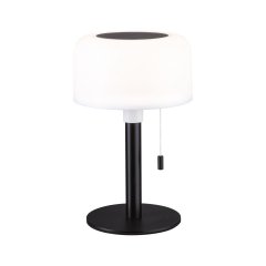 Paulmann 94607 Solar Akkuleuchte Bartja IP44 dimmbar 2700K Schwarz