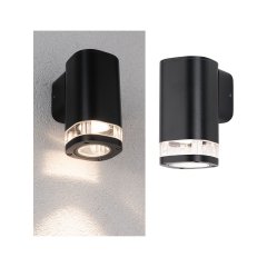 Paulmann 94718 Au�enwandleuchte Colum IP44 80x112mm max. 20W 230V Anthrazit Aluminium