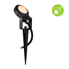Paulmann 94728 Plug & Shine LED Gartenstrahler Sting Insektenfreundlich IP67 2200K 6,3W Anthrazit