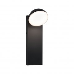 Paulmann 94738 LED Au�enwandleuchte Puka seewasserresistent IP44 3000K 8,5W 460lm Anthrazit