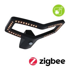 Paulmann 94791 LED Au�enwandleuchte Smart Home Zigbee 3.0 Alara Bewegungsmelder IP44 eckig 375x270mm