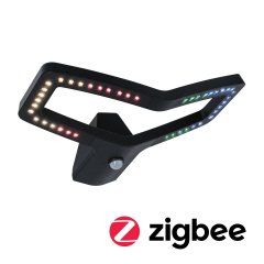 Paulmann 94793 LED Au�enwandleuchte Smart Home Zigbee 3.0 Alara Bewegungsmelder IP44 eckig 375x270mm