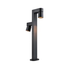 Paulmann 94825 LED Pollerleuchte Kimu insektenfreundlich IP44 822mm 2200K 2x7,8W 2x500lm Anthrazit