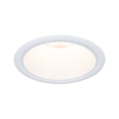 Paulmann 94872 LED Einbauleuchte 3-Step-Dim Cole Coin IP44 rund 88mm 6W 470lm 230V 2700K Wei�
