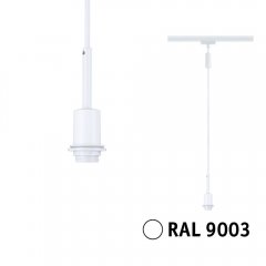 Paulmann 94886 URail Pendel DecoSystems Basic E14 max. 20W dimmbar 230V Signalwei�