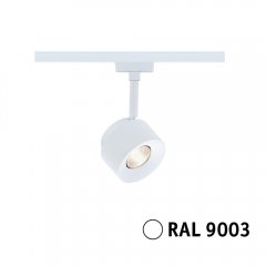 Paulmann 94893 URail LED Schienenspot Pane 650lm 7,4W 3000K dimmbar 230V Signalwei�