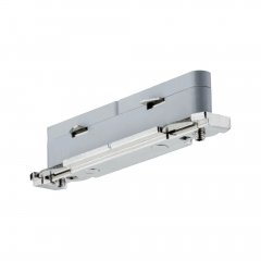 Paulmann 95136 URail Verbinder Linienverbinder 70x11mm max. 1000W Silber