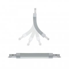 Paulmann 95325 URail Verbinder Flex II 227x18mm max. 1.000W Chrom matt