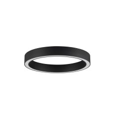 Nova Luce STING Deckenleuchte schwarz LED 40W 3000K 60cm dimmbar Aluminium modern
