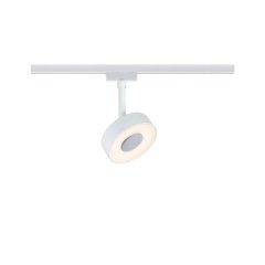 Paulmann 95588 URail Schienenspot 3-Step-Dim Circle Einzelspot 210lm 5W 3000K dimmbar 230V Wei�