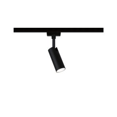 Paulmann 95598 URail Schienenspot 3-Step-Dim Tubo Einzelspot 230lm 4W 4000K dimmbar Schwarz matt