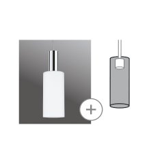 Paulmann 95606 URail Schirm Raja 2Easy 100mm Opal