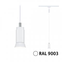 Paulmann 95623 URail Pendel Runa GU10 max. 10W dimmbar 230V Signalwei�