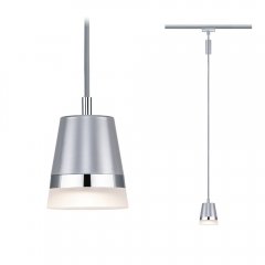 Paulmann 95628 URail Pendel Cone GU10 max. 10W dimmbar 230V Chrom matt