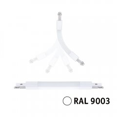 Paulmann 95650 URail Verbinder Flex II 227x18mm max. 1000W Signalwei�