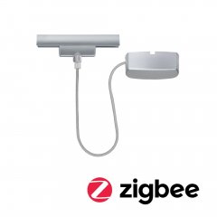 Paulmann 95670 URail Einspeisung Kabel 1m Smart Home Zigbee max. 100W Chrom matt