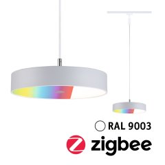 Paulmann 95680 URail Pendel Smart Home Zigbee 3.0 Hildor RGBW 510lm 10W RGBW+ dimmbar 230V Signalwei