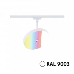 Paulmann 95689 URail Schienenspot Smart Home Zigbee 3.0 Hildor RGBW 500lm 7,5W RGBW+ dimmbar 230V Si