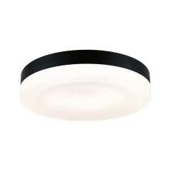 Paulmann 96778 LED Deckenleuchte 3-Step-Dim Amalie 2700K 1000lm 230V 16W dimmbar Schwarz matt