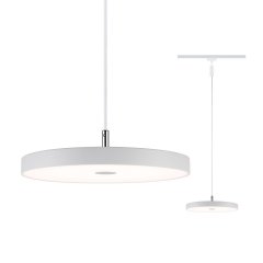 Paulmann 96791 URail LED Pendel 3-Step-Dim Hildor 850lm 15W 3000K dimmbar 230V Wei�