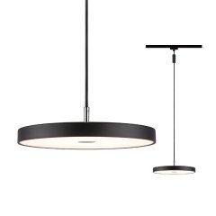 Paulmann 96792 URail LED Pendel 3-Step-Dim Hildor 850lm 15W 3000K dimmbar 230V Schwarz matt