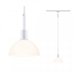 Paulmann 96973 URail Pendel Sarrasani E14 max. 20W dimmbar 230V Wei�/Opal