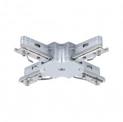 Paulmann 97657 URail Verbinder X-St�ck 104x104mm max. 1000W Chrom matt