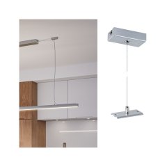 Paulmann 98188 Linion Zubeh�r Seilabh�ngung Chrom matt 40x1500mm