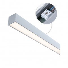 Paulmann 98205 Linion Einspeisung Power Channel 230/24V 17W Chrom matt 1m