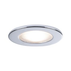 Paulmann 98462 M�beleinbauleuchten Micro Line Structure rund 66mm max. 20W 12V dimmbar Chrom