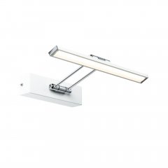Paulmann 99891 Galeria LED Bilderleuchte Beam 2700K 450lm 230V 5W Wei�/Chrom