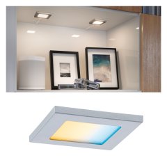 Paulmann 99960 M�belleuchten Clever Connect Spot Pola Chrom matt 12V 2,5W TunableWhite 2700K
