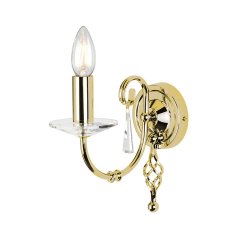 Elstead Lighting Aegean Wandleuchte E14 Messing poliert