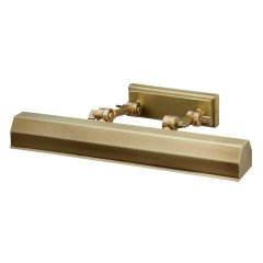 Elstead Lighting Chawton Medium Bilderleuchte 2-flammig Messing Antik verstellbar