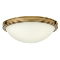 Elstead Lighting Collier 2-flammige Deckenleuchte E27 Antikmessing 346mm Collier