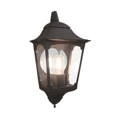 Elstead Lighting Chapel 1-flammige Au�en-Wandlaterne E27 IP44 Schwarz