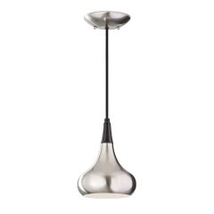 Elstead Lighting Beso Mini Pendelleuchte E27 geb�rsteter Stahl � 179 mm