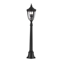 Elstead Lighting English Bridle Mastleuchte 3-flammig in Schwarz