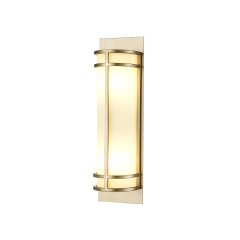 Elstead Lighting Fusion Wandleuchte 2-flammig in Naturmessing