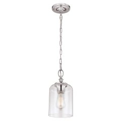 Elstead Lighting Hounslow Pendelleuchte E27 Nickel poliert