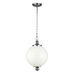 Elstead Lighting Parkman Pendelleuchte E27 Nickel 305mm