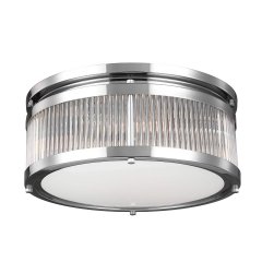Elstead Lighting Paulson Flush-Deckenleuchte 4-flammig in Chrom f�r Bad und Wohnraum Paulson
