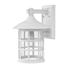 Elstead Lighting Freeport gro�e Au�enwandleuchte 1-flammig E27 in Textured White