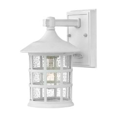 Elstead Lighting Freeport kleine Au�enwandleuchte 1-flammig E27 in Textured White