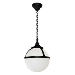 Elstead Lighting Glenbeigh Ketten-H�ngeleuchte f�r Au�en Schwarz IP44 E27