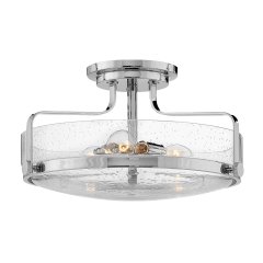 Elstead Lighting Harper Deckenleuchte 3-flammig E27 Chrom