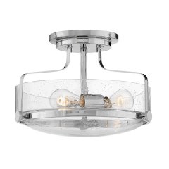 Elstead Lighting Harper Deckenleuchte 3-flammig E27 Chrom