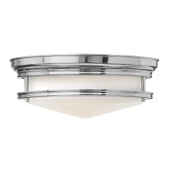 Elstead Lighting Hadley 3-flammige Deckenleuchte E27 Chrom IP44